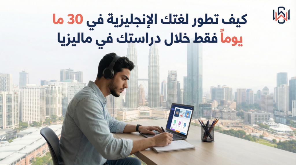 كيف تطور لغتك الإنجليزية في 30 يوماً فقط خلال دراستك في ماليزيا؟
