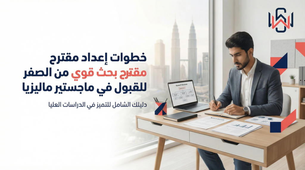 خطوات إعداد مقترح بحث قوي من الصفر للقبول في ماجستير ماليزيا