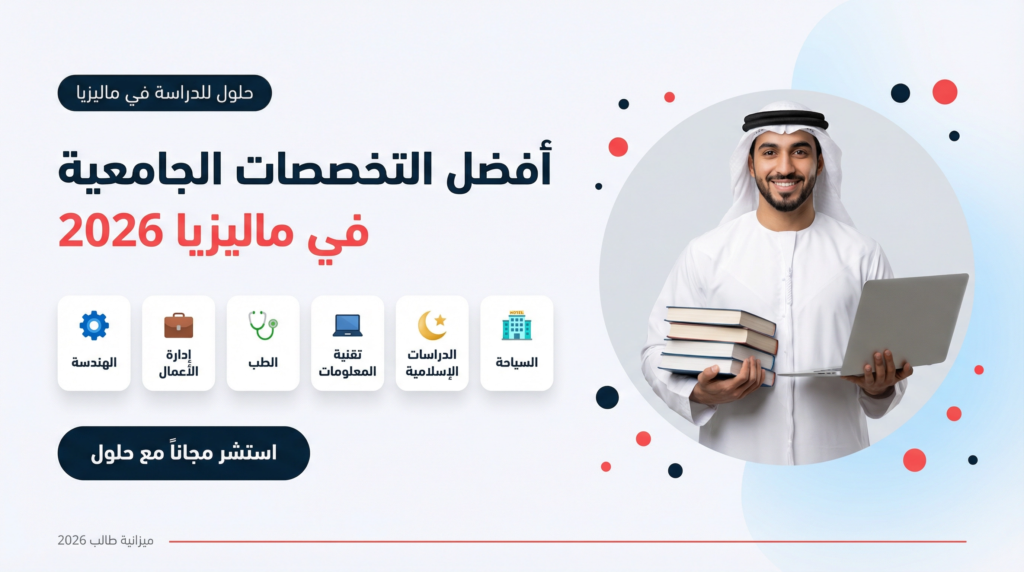 أفضل التخصصات الجامعية في ماليزيا 2026