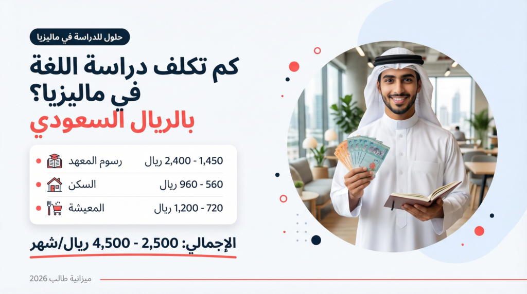 تكلفة المعيشة وسكن الطلاب في ماليزيا 2026